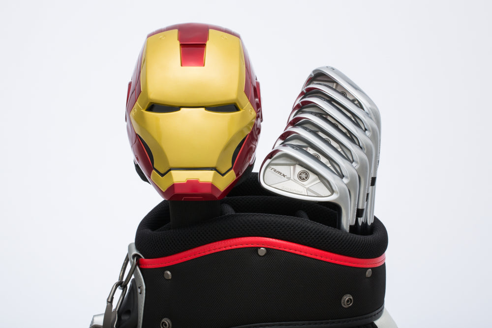 iron man helmet cover Iron Man MK 3 Golf Driver Headcover